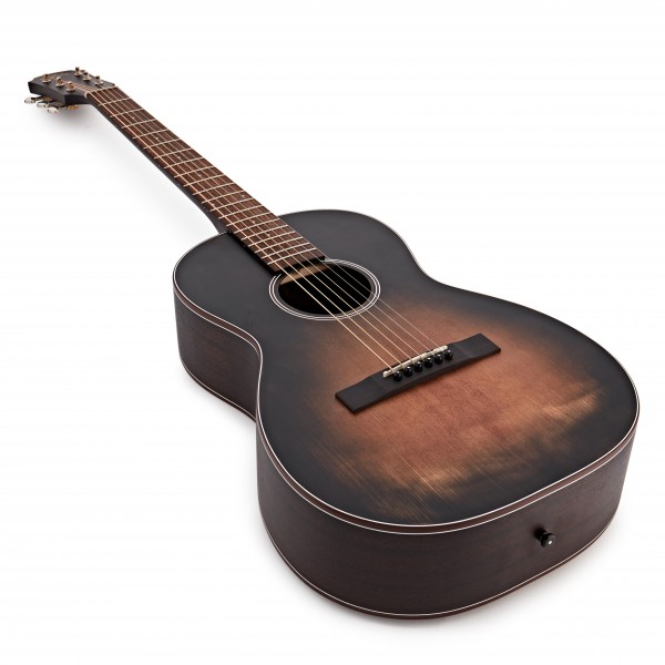 ARIA-131DP Delta Player Parlour Acoustic Guitar, Muddy Brown