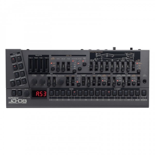 Roland Boutique JD-08 Sound Module - Top