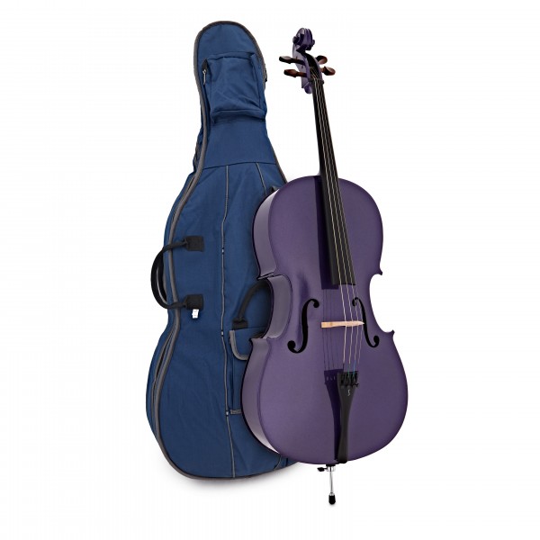 Stentor Harlequin Cello Outfit, Purple, Full Size