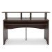modul 3-Tier Pro Audio 8U Studio Desk, Walnut