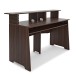 modul 3-Tier Pro Audio 8U Studio Desk, Walnut
