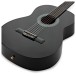 Classical Guitar, Black, by Gear4music