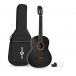 Classical Guitar Pack, Black, by Gear4music