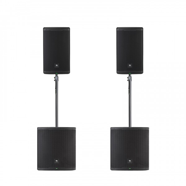 JBL EON715 and EON 718S Active Stereo PA System