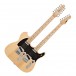 Knoxville Double Neck Guitar by Gear4music, Natural