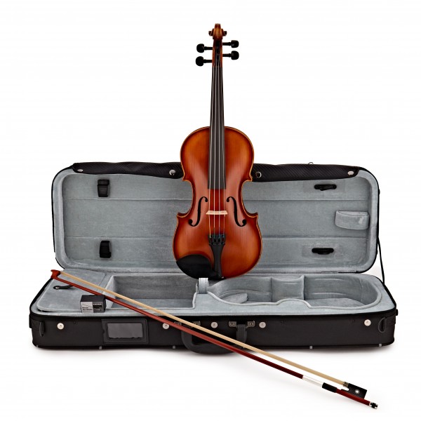 Gewa Ideale VL2 4/4 Violin Outfit, Bulletwood Bow and Oblong Case