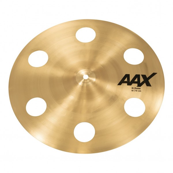 Sabian AAX 16'' O-Zone Crash Cymbal, Brilliant Finish