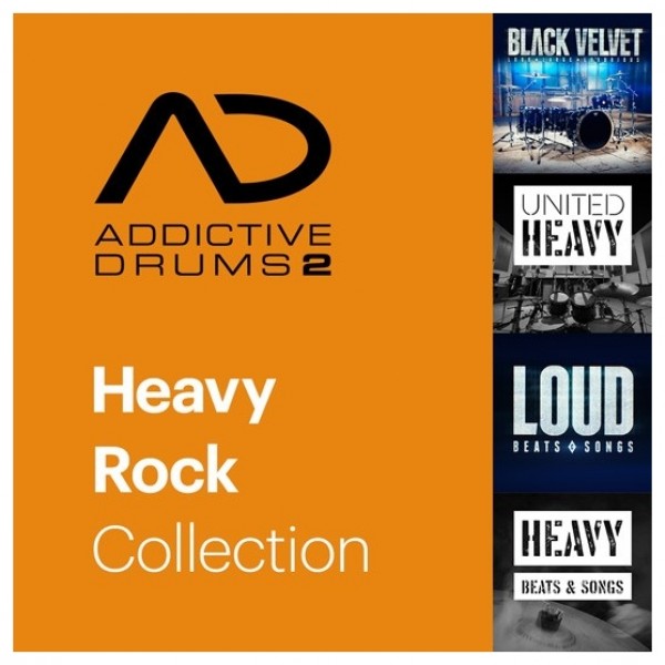 XLN Addictive Drums 2: Heavy Rock Collection