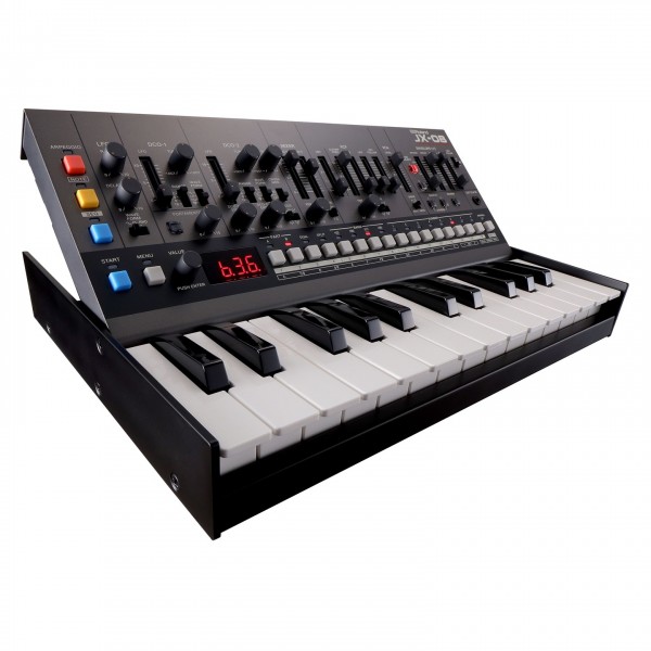 JX-08 Synthesizer - Angled