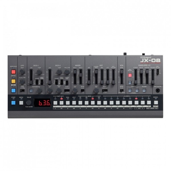 JX-08 Sound Module - Top