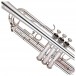 Jupiter JTR700SQ Bb Trumpet, Silver Plated