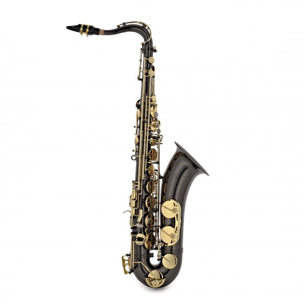 Trevor James SR Tenor Saxophone, Black Lacquer with Gold Lacquer Keys