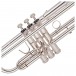 B&S Prodige Trumpet, Silver Plated