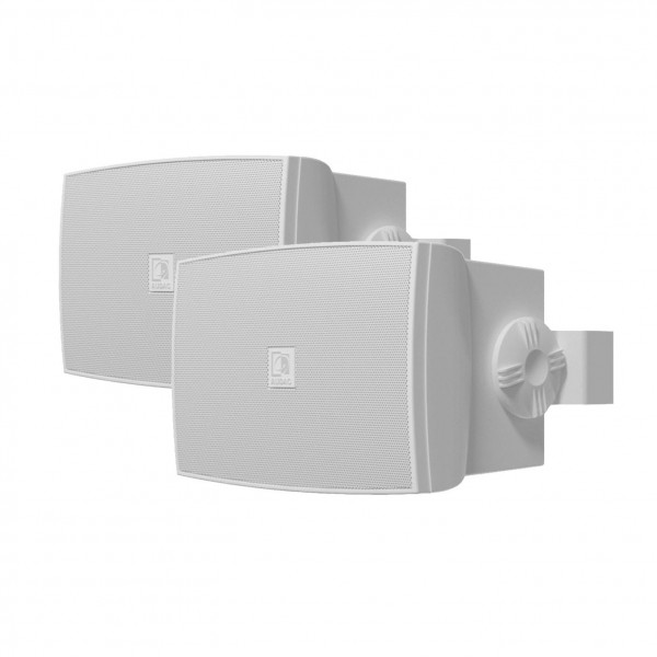 AUDAC WX502 5 1/4" Wall Mounted Installation Speaker Pair, White - BoM