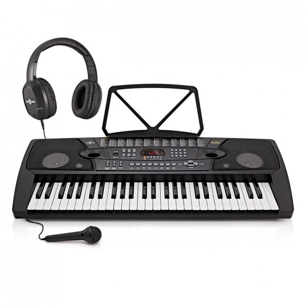 MK-2000 54-key Portable Keyboard by Gear4music - Starter Pack