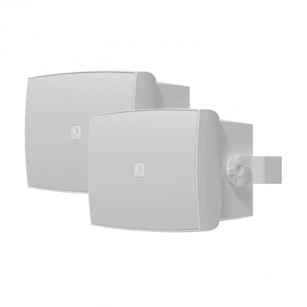 AUDAC WX802 8" Wall Mounted Outdoor Installation Speaker Pair, White - BoM