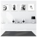 Show and Listen Vinyl Record Frame, White - Lifestyle