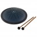 Meinl Small Steel Tongue Drum, Navy Blue, G Minor, 8 Notes, 7