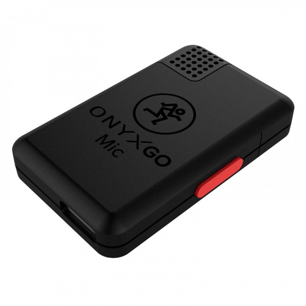 Mackie OnyxGO Clip on Wireless Microphone - Angle