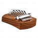 Meinl Mini Kalimba, 8 notes, flower of life, Red Zebrawood