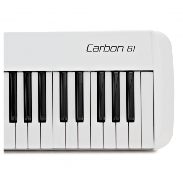 Samson Carbon 61 USB MIDIコントローラー SAMSON Carbon 61 kontroler klawiatury MIDI, (SAKC61