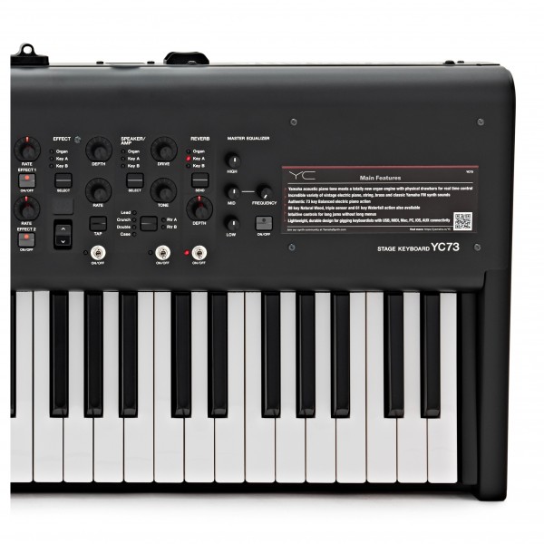 Yamaha YC73 Digital Stage Keyboard with Drawbars