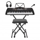 MK-2000 Clavier Portable &agrave; 61 Touches par Gear4music - Pack Complet