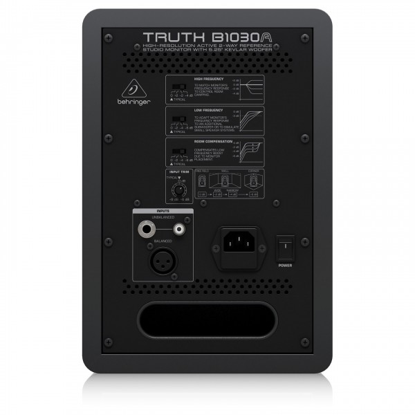 Behringer B1030A Truth Active Studio Monitor, Single at Gear4music