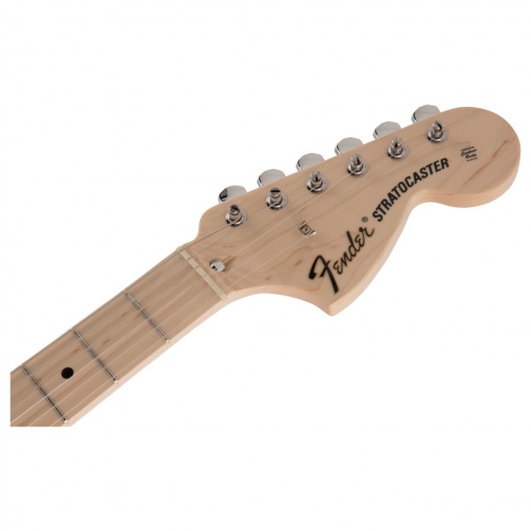 Fender Made in Japan Traditional 70s Stratocaster, Natural Headstock Front