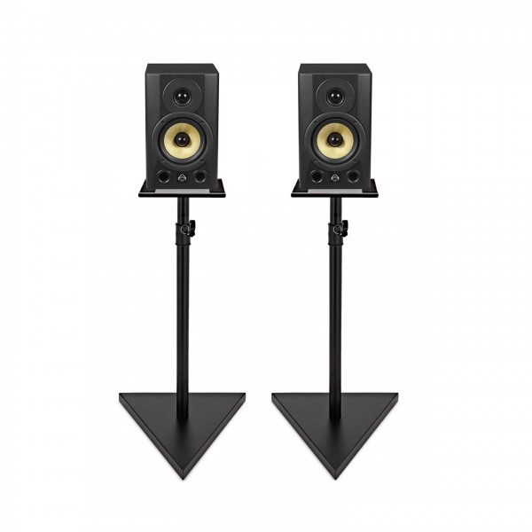 Wharfedale Pro Diamond Studio 5-BT 5" Studio Monitors with Stands - Full Bundle