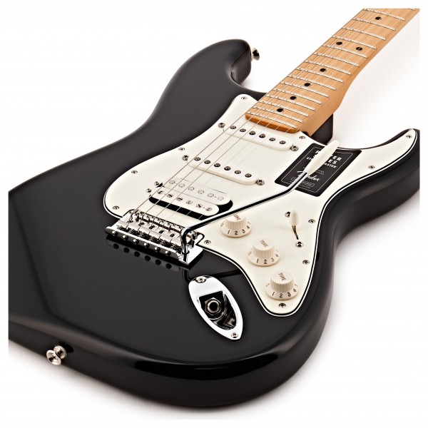 Fender Player Stratocaster HSS MN, Black at Gear4music