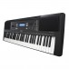 Yamaha PSR E373 Portable Keyboard, Black, Side