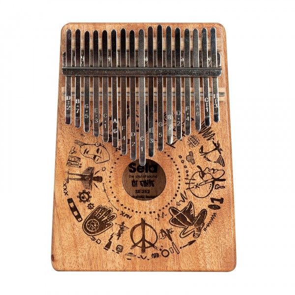 Sela Art Series Kalimba 17, Free Spirit