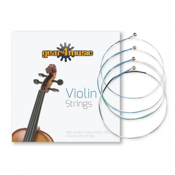Violin String Set 1/4 size by Gear4music