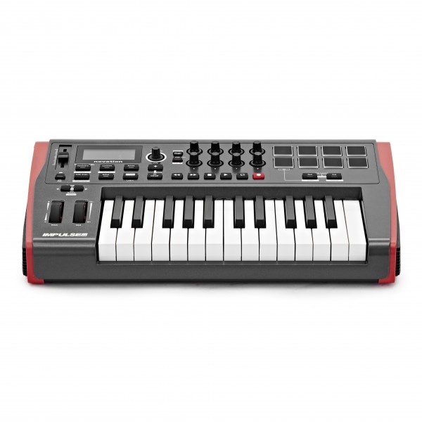 Novation Impulse 25 Key USB MIDI Controller Keyboard at Gear4music