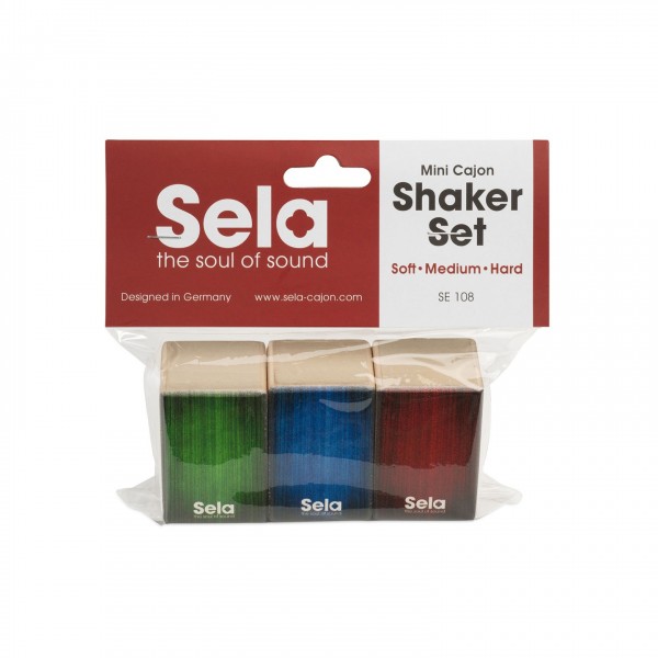 Sela Mini Cajon Shaker Set