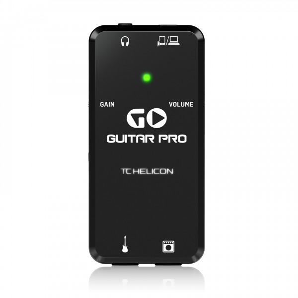 TC Helicon GO GUITAR PRO Guitar Interface for Mobile Devices - Top