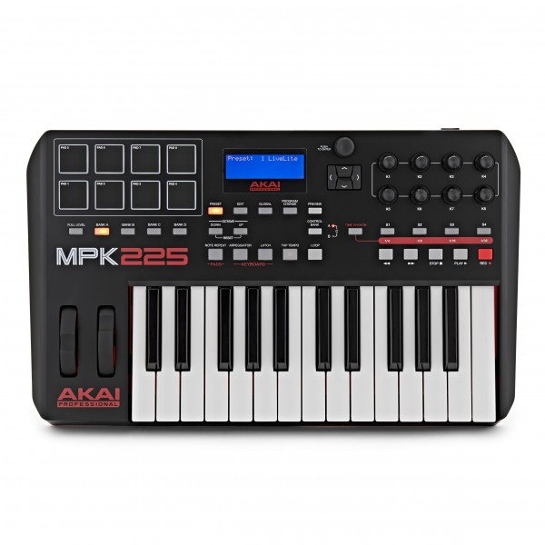 Akai Professional MPK225 MIDI Controller Keyboard