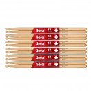 Sela Professional 5B Maple Drumsticks, 6 Pack