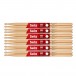 Sela Professional 5B Maple Drumsticks, 6 Pack