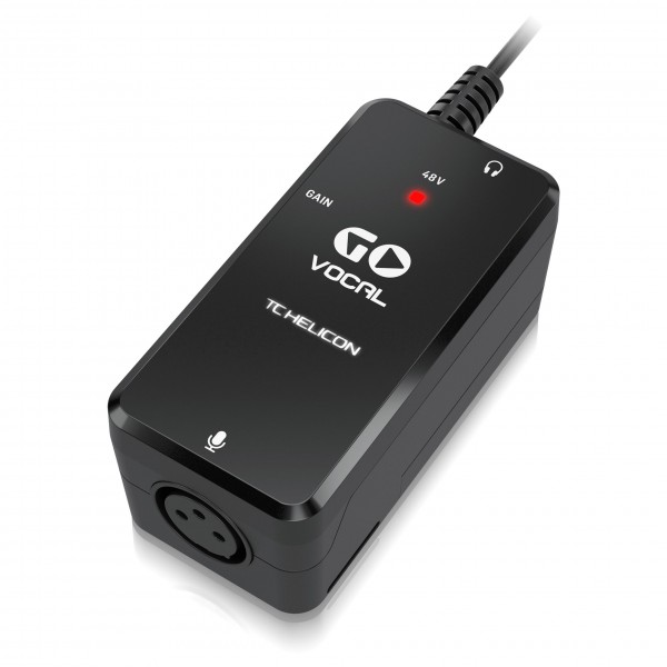 TC Helicon GO VOCAL Microphone Pre-amp for Mobile Devices - Right