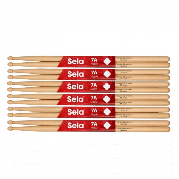 Sela Professional 7A Maple Drumsticks