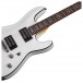 Schecter Omen-6 Electric Guitar, White Body and Neck