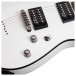 Schecter Omen-6 Electric Guitar, White Body