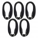 Venom MAMBA-10 Guitar Lead 10ft (5 Pack) - Full Bundle