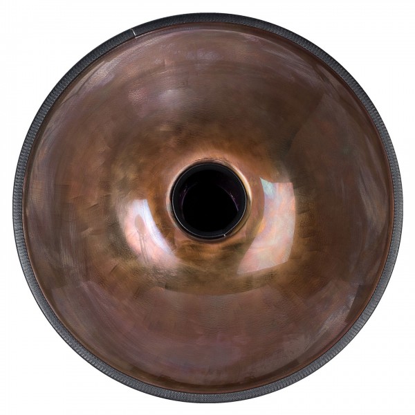Sela Majesty Handpan F sharp Melodic Minor Custom, Stainless Steel - Bottom