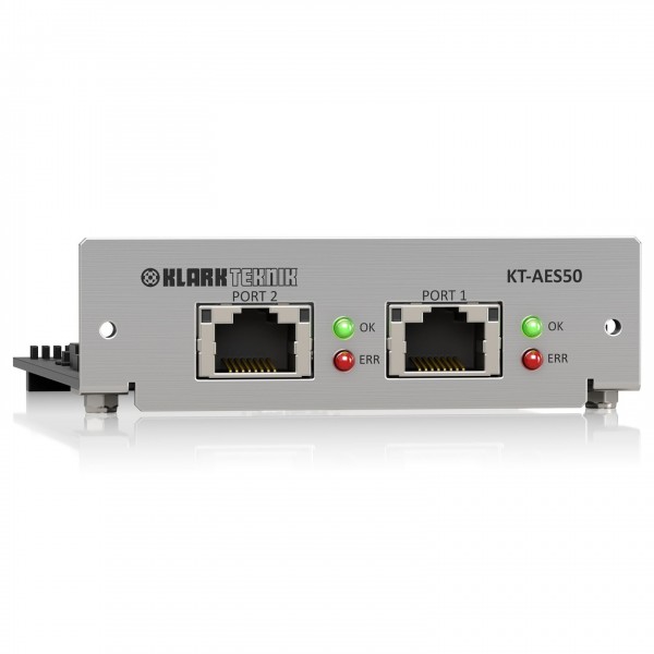 Klark Teknik KT-AES50 48 Channel Network Module - Left