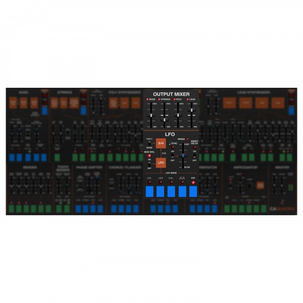 Cherry Audio Quadra MixerLFO