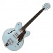 Gretsch G6609TDC-BT Broadkaster, 2-Tone Sonic Blue & Lake Placid Blue