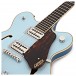 Gretsch G6609TDC-BT Broadkaster, 2-Tone Sonic Blue & Lake Placid Blue